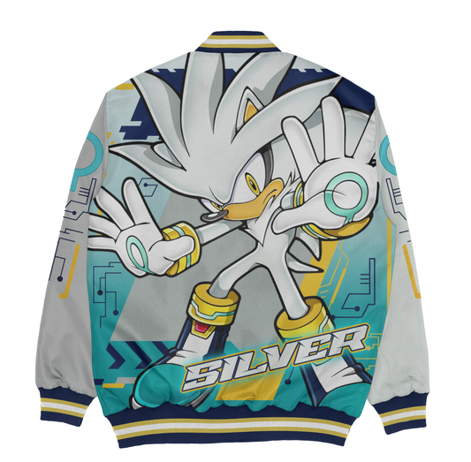 SONIC THE HEDGEHOG SILVER LIGHTWEIGHT JACKET