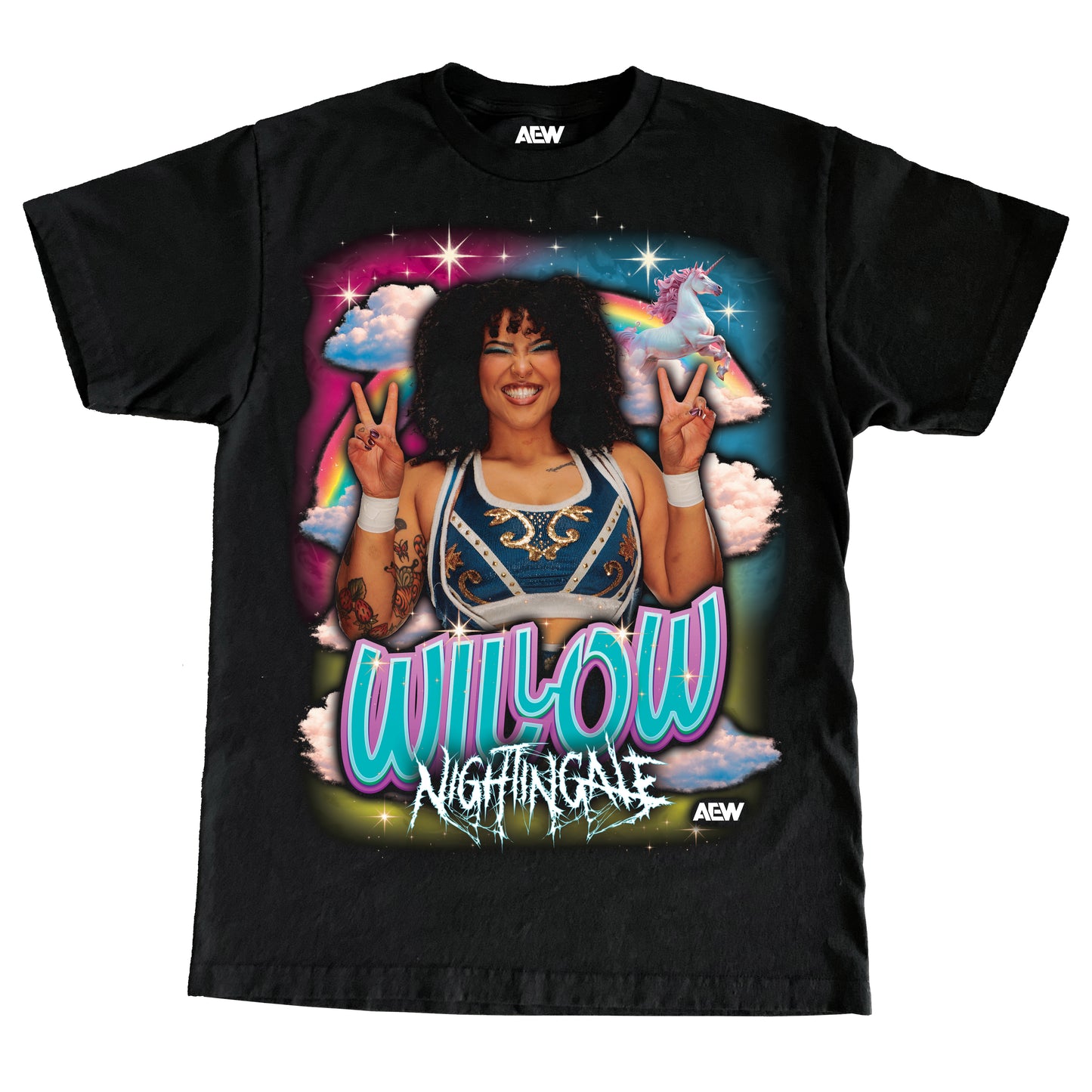 AEW WILLOW NIGHTINGALE JUMBO PRINT TEE