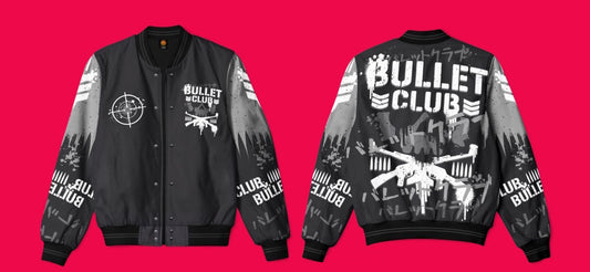 NJPW BULLET CLUB "GRAFFITI" JACKET (BLACK/GREY) PREORDER
