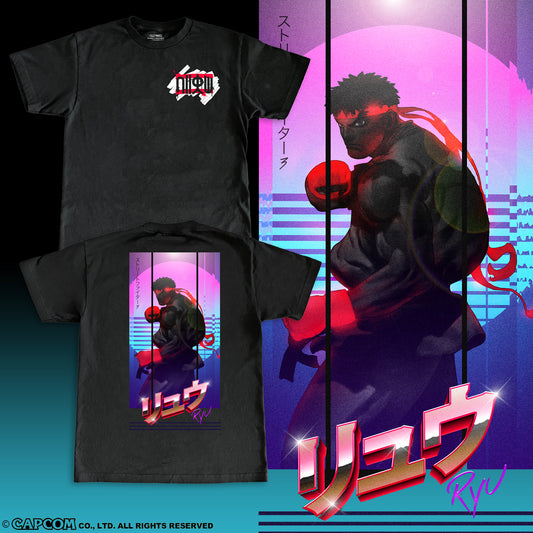 CAPCOM STREET FIGHTER RYU RETRO TSHIRT