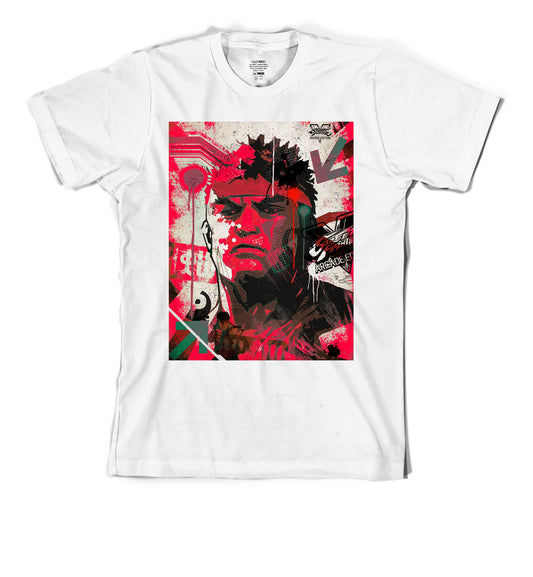 CAPCOM STREET FIGHTER RYU STREET ART SHIRT