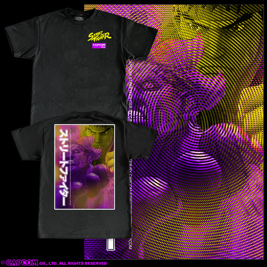 CAPCOM STREET FIGHTER RYU V AKUMA TSHIRT