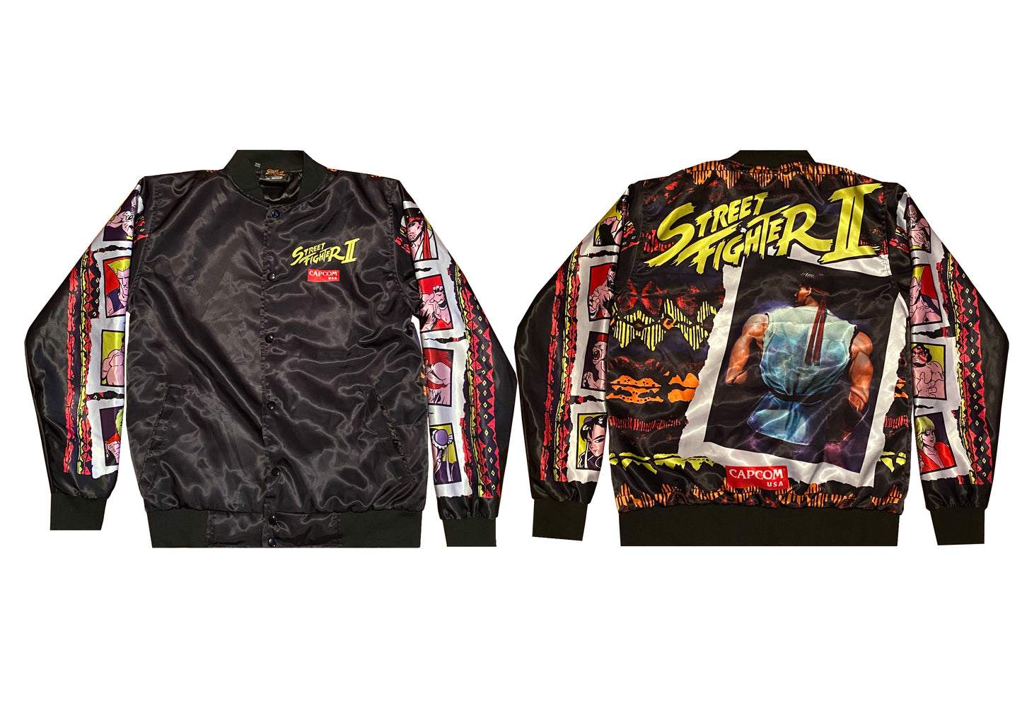 CAPCOM STREET FIGHTER II ARCADE JACKET