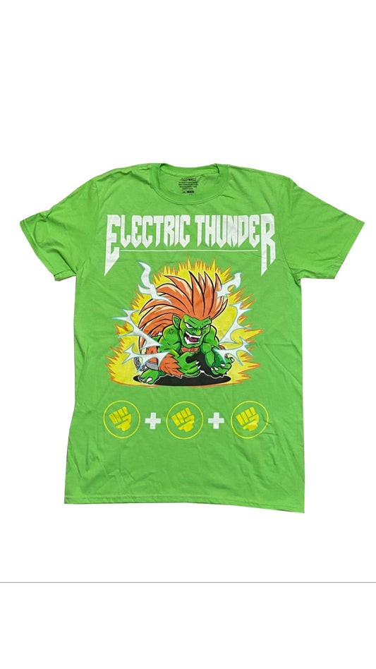 CAPCOM STREET FIGHTER BLANKA MOVE SET TEE